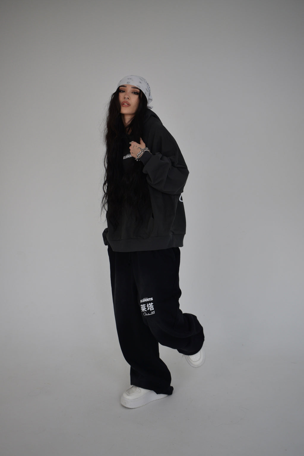 EE x LETTA Unisex 350G Handcrafted Monkey Wash Sweatpants - Essntial Elemnts