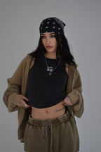 EE x LETTA Women's 235G Snow Washed Tank Top - Essntial Elemnts