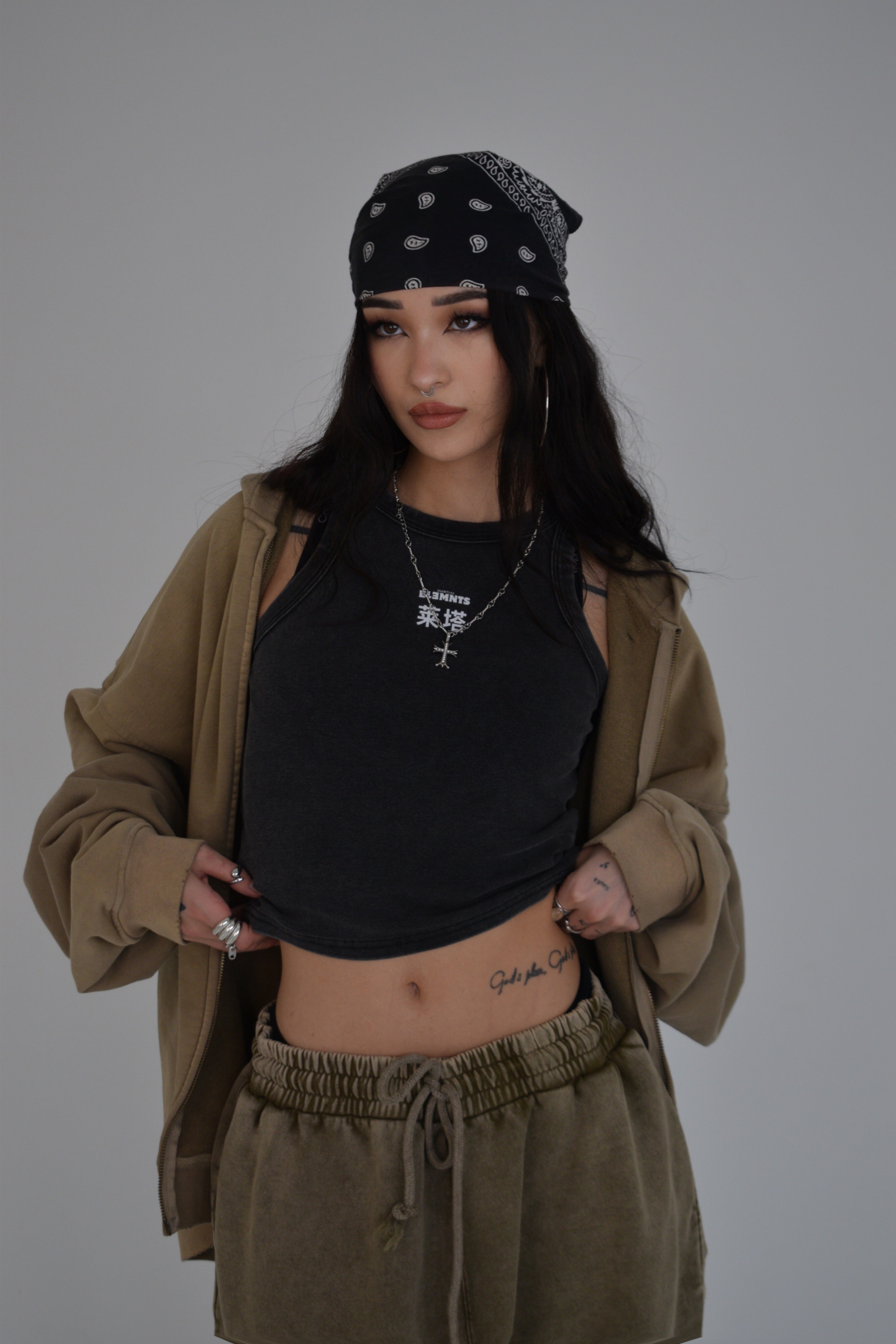 EE x LETTA Women's 235G Snow Washed Tank Top - Essntial Elemnts