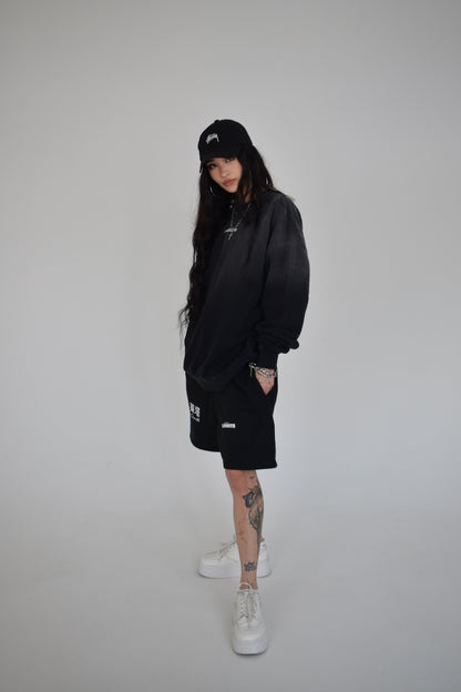 EE x LETTA Unisex 425G HW Earth Tone Loose Shorts - Essntial Elemnts