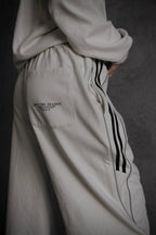 ESSNTIAL ELEMNTS OTS. Unisex 365G Reflection-Striped Straight-Leg Sweatpants - Essntial Elemnts