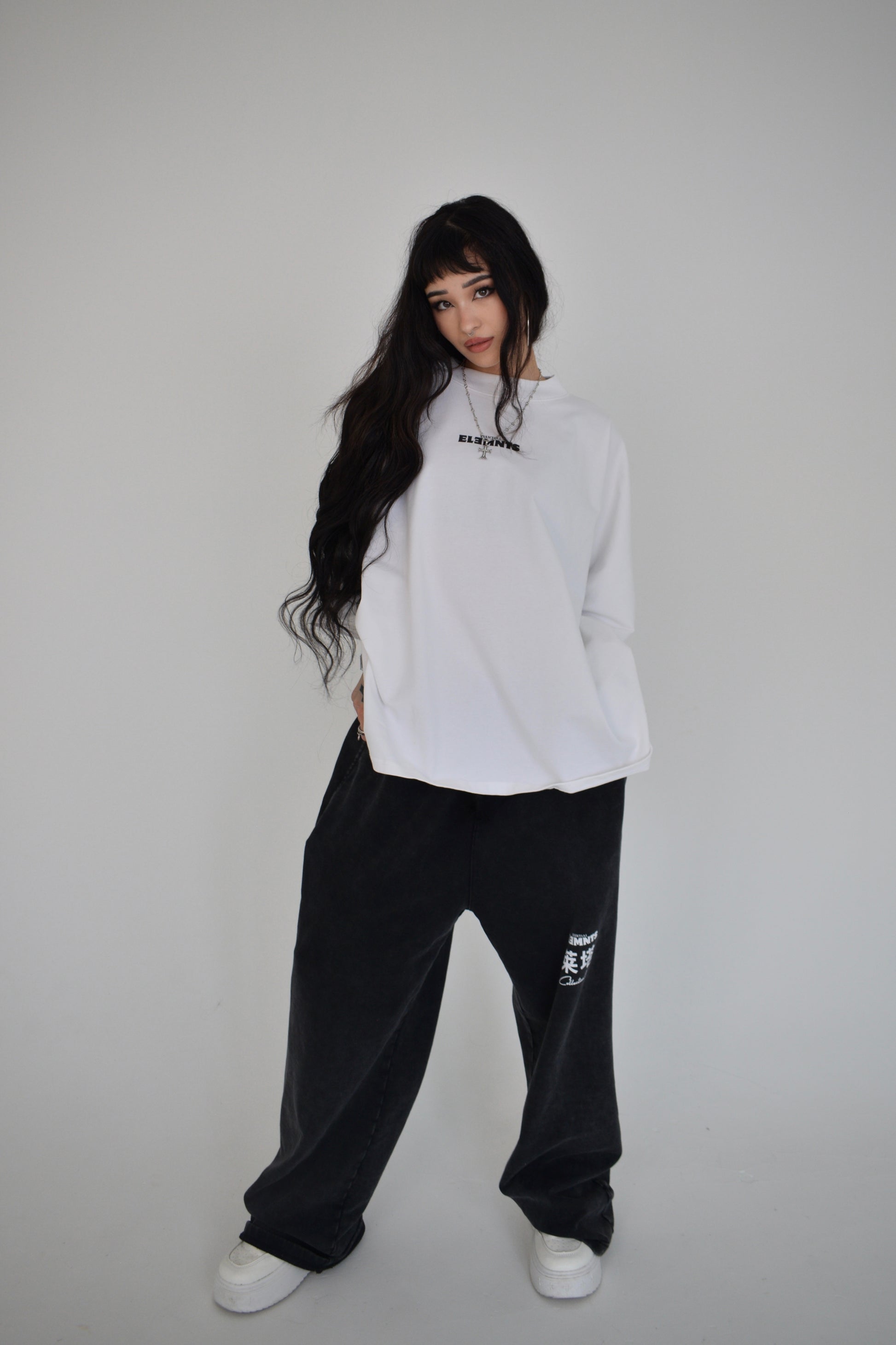 EE x LETTA Unisex 350G Handcrafted Monkey Wash Sweatpants - Essntial Elemnts