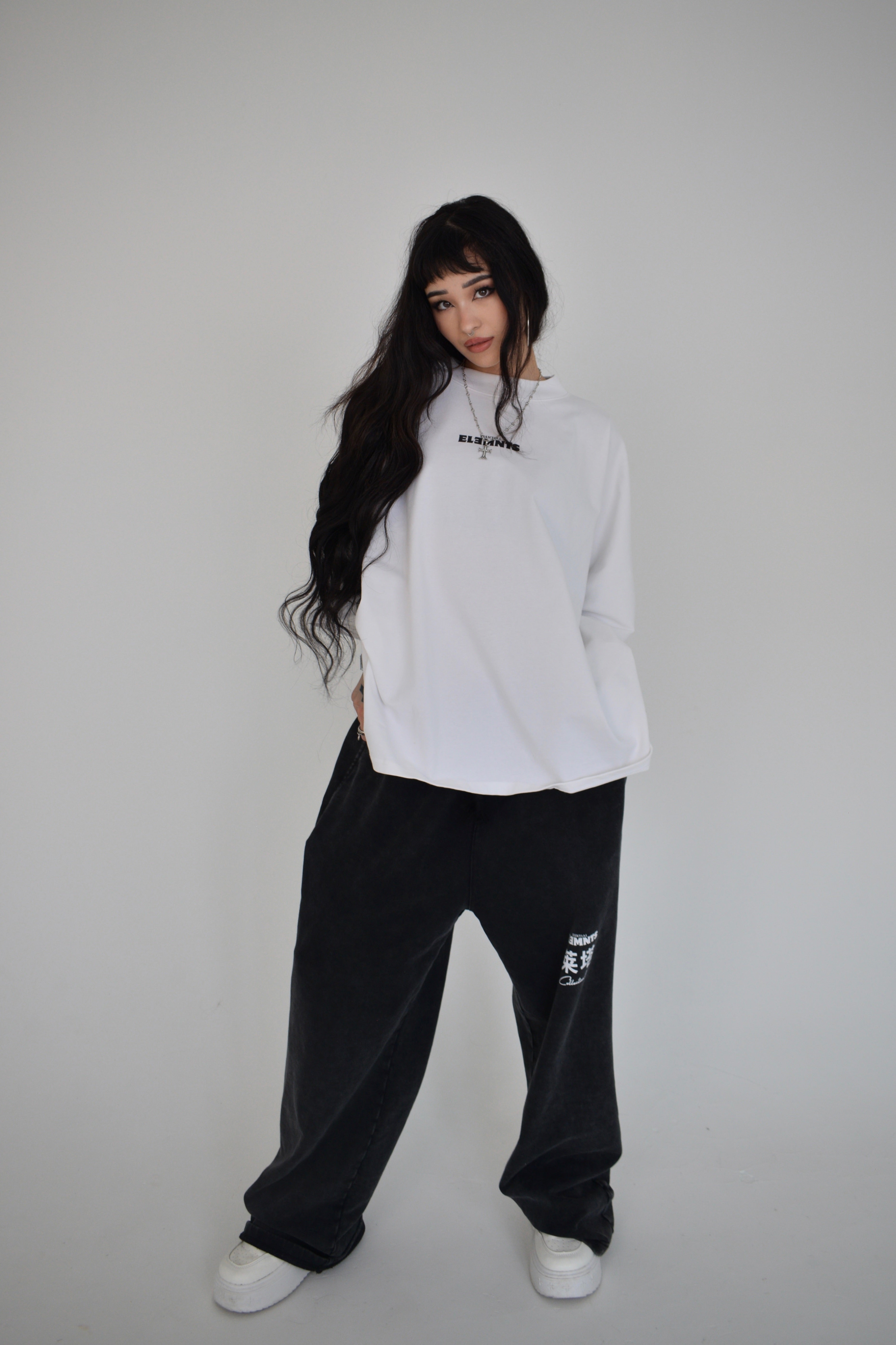EE x LETTA Unisex 350G Handcrafted Monkey Wash Sweatpants - Essntial Elemnts