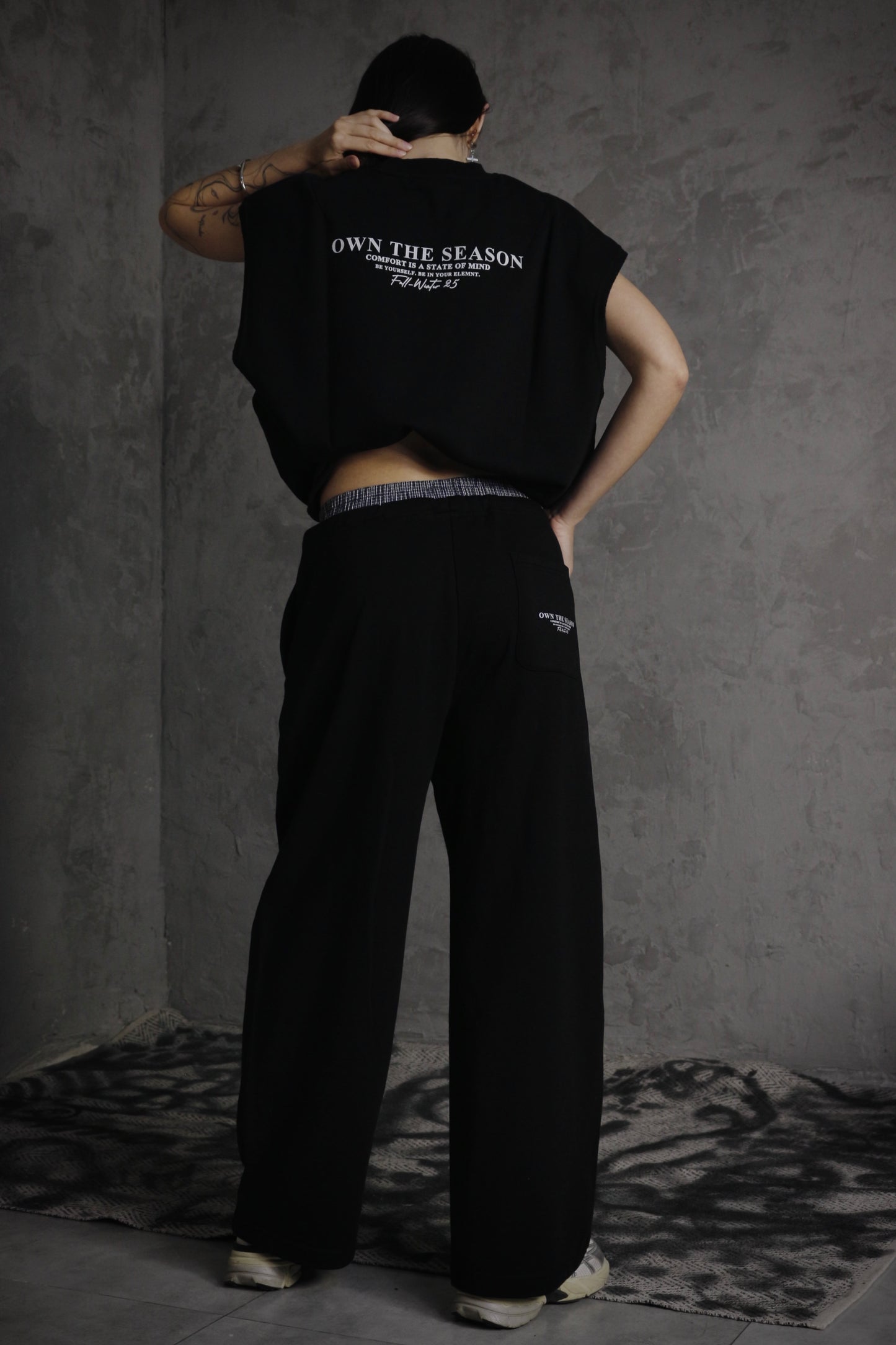 ESSNTIAL ELEMNTS OTS. Unisex 340G French Terry Boxy Tank Top