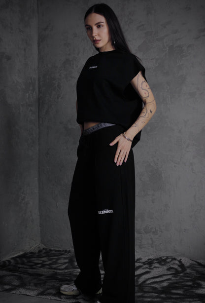 ESSNTIAL ELEMNTS OTS. Unisex 340G French Terry Boxy Tank Top