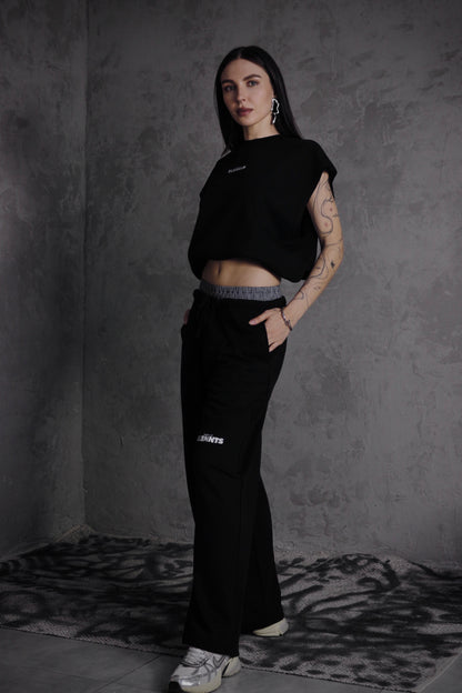 ESSNTIAL ELEMNTS OTS. Unisex 340G French Terry Boxy Tank Top