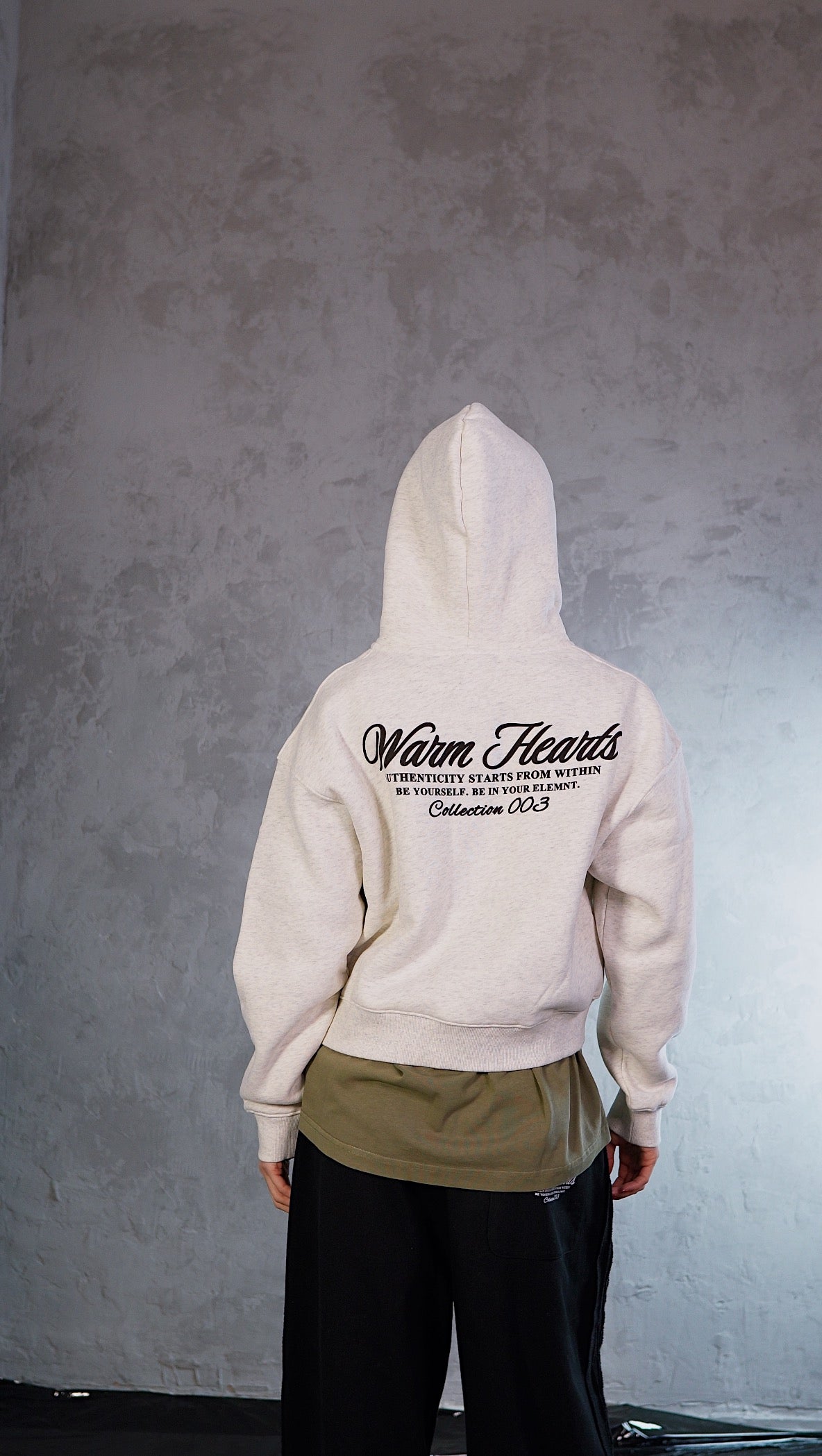 ESSNTIAL ELEMNTS WH Womne's 350G Fleeced Zip-Up Cropped Hoodie - Essntial Elemnts