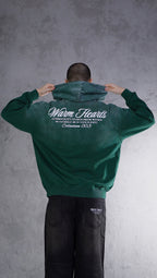 ESSNTIAL ELEMNTS WH Unisex 400G Heavyweight Faded Oversize Hoodie - Essntial Elemnts