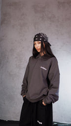 ESSNTIAL ELEMNTS WH 445G Heavyweight Fleece Polo Sweatshirt - Essntial Elemnts
