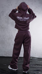ESSNTIAL ELEMNTS WH Women's 350G Soft Straight-Leg Sweatpants - Essntial Elemnts