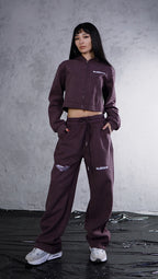 ESSNTIAL ELEMNTS WH Women's 350G Soft Straight-Leg Sweatpants - Essntial Elemnts
