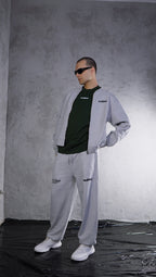 ESSNTIAL ELEMNTS WH 350G Zip-Up Fleeced Jacket - Essntial Elemnts
