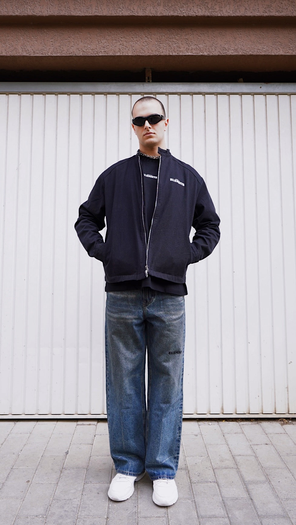 ESSNTIAL ELEMNTS WH Unisex 330G Denim Vintage Washed Jacket - Essntial Elemnts