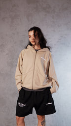 ESSNTIAL ELEMNTS WH Unisex 365G Dolman Sleeve Zip-Through Fleece Hoodie - Essntial Elemnts