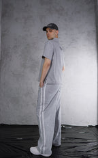 ESSNTIAL ELEMNTS WH 250G Half-Zip Cotton Polo Shirt - Essntial Elemnts