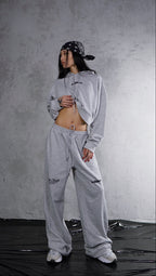 ESSNTIAL ELEMNTS WH Women's 310G Cropped Hoodie - Essntial Elemnts