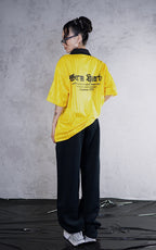 ESSNTIAL ELEMNTS WH 165G Contrast Collar Striped Jersey - Essntial Elemnts