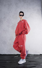 ESSNTIAL ELEMNTS WH Unisex 355G Fleeced Jogger Sweatpants - Essntial Elemnts