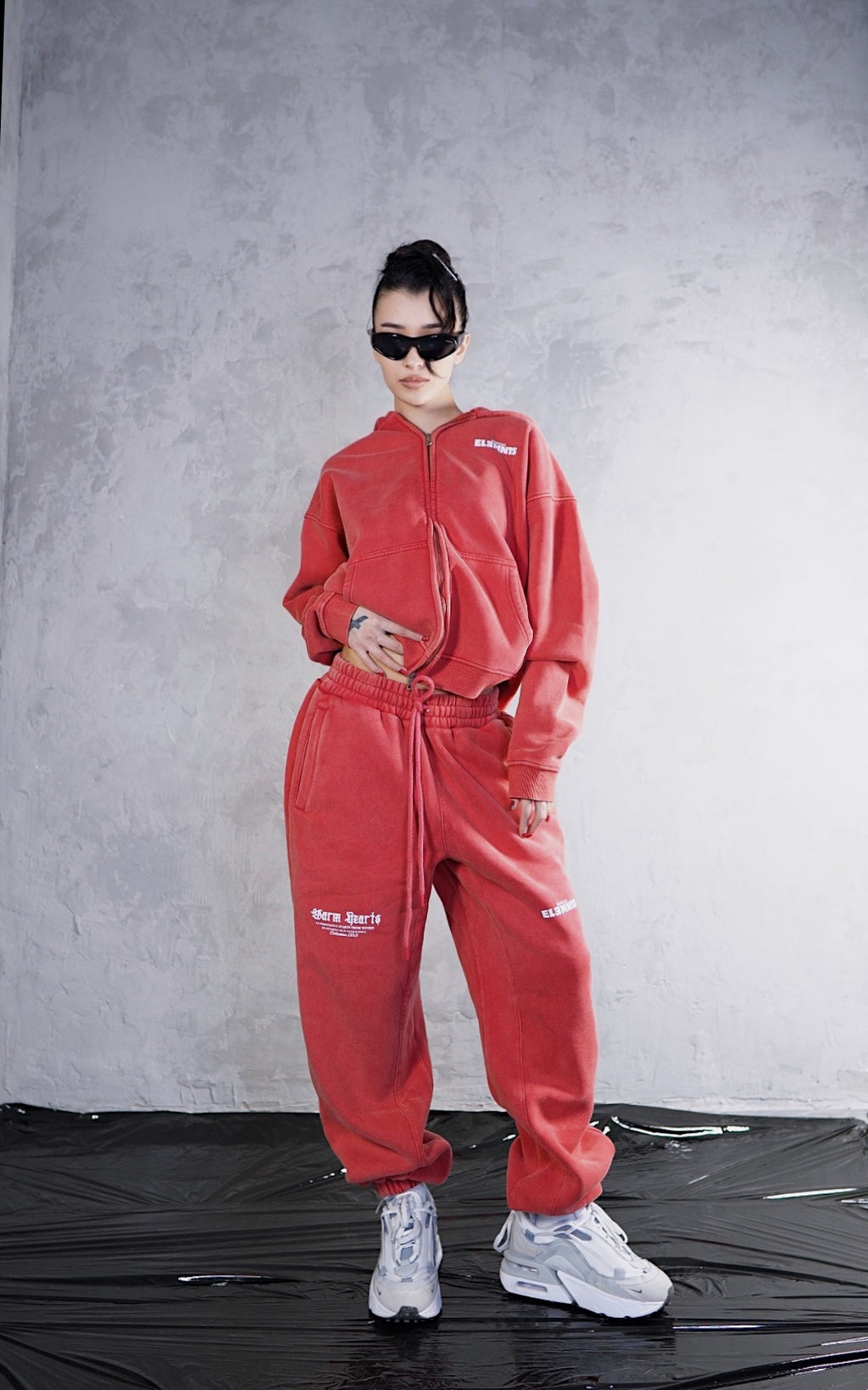 ESSNTIAL ELEMNTS WH Unisex 355G Fleeced Jogger Sweatpants - Essntial Elemnts