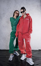 ESSNTIAL ELEMNTS WH Unisex 355G Fleeced Jogger Sweatpants - Essntial Elemnts