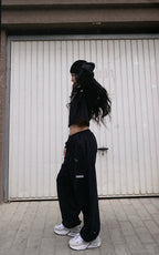 ESSNTIAL ELEMNTS WH Women's 350G Cropped Zip-Up Hoodie - Essntial Elemnts