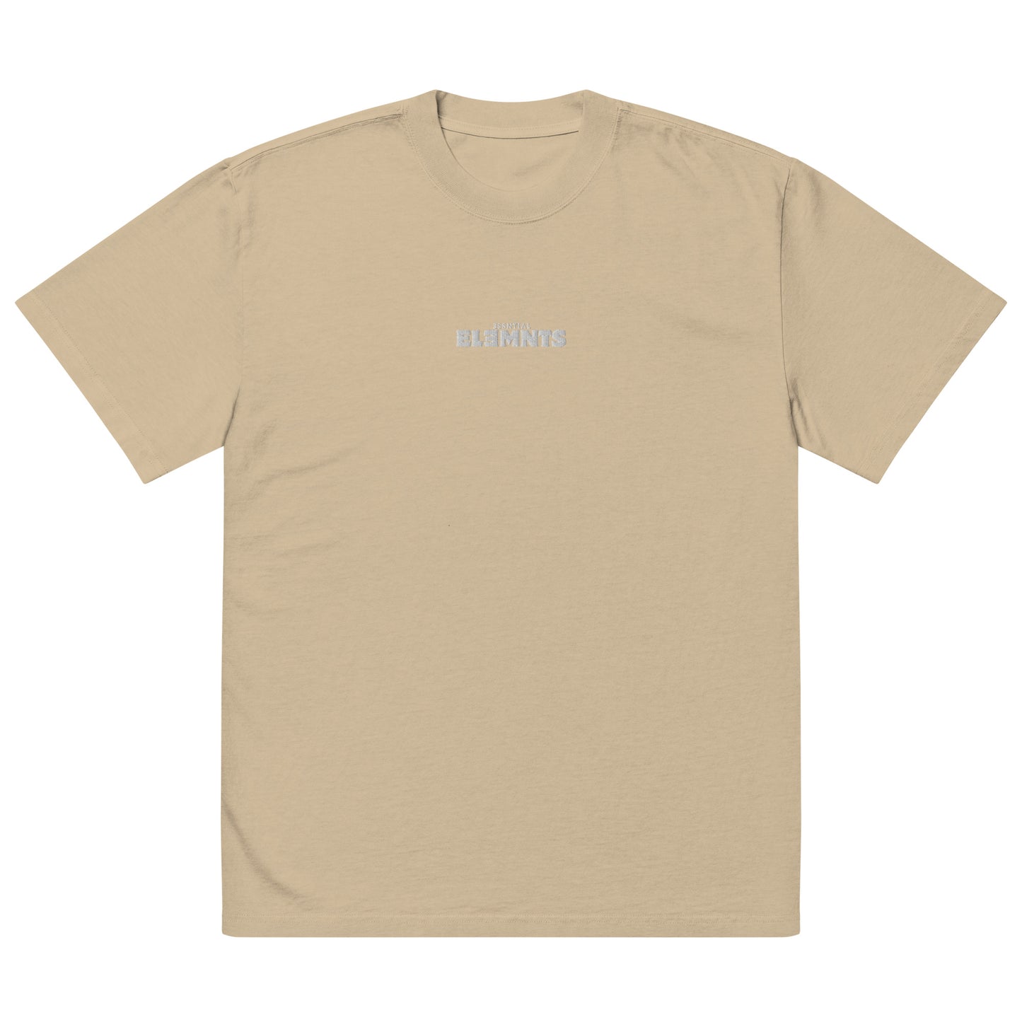 ƎSSNTIΛL ELƎMNTS Embroidered OS Unisex Faded Tee