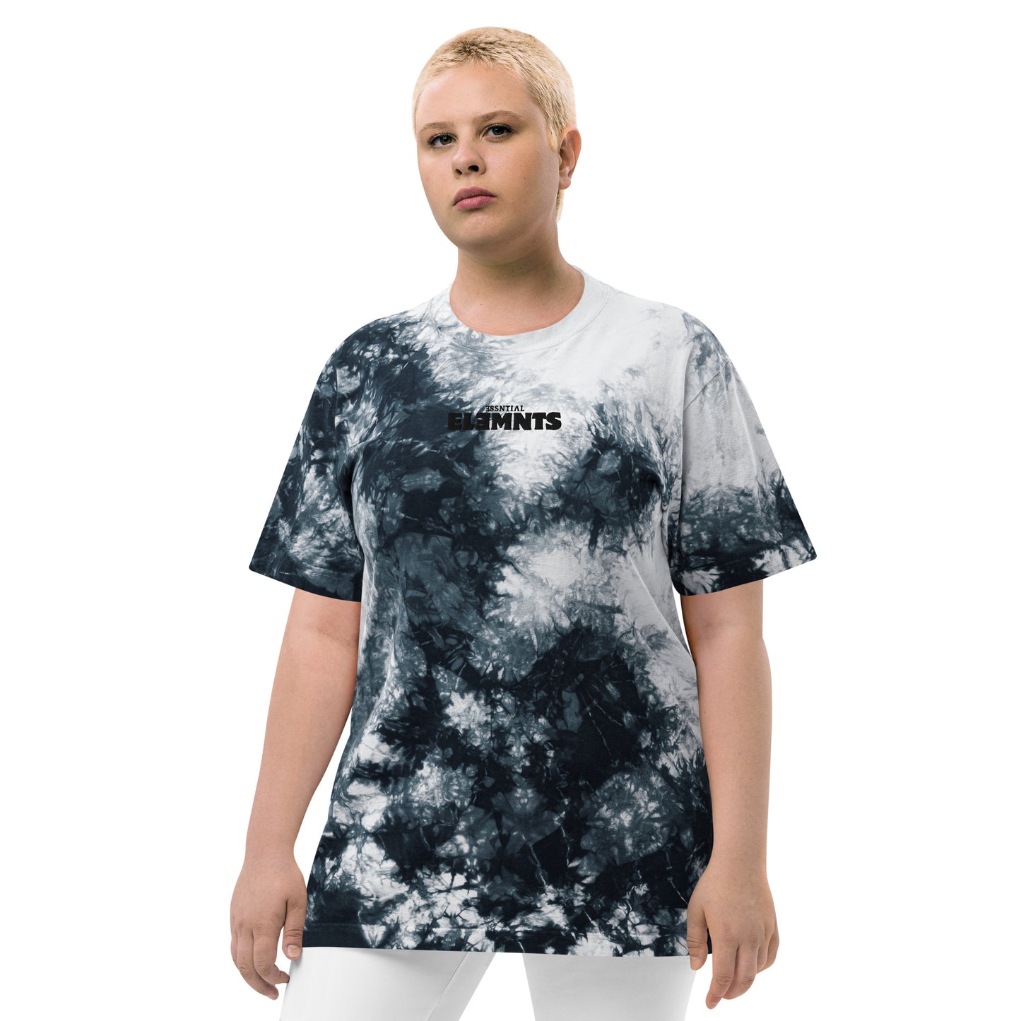 ƎSSNTIΛL ELƎMNTS Oversized Tie-Dye Tee