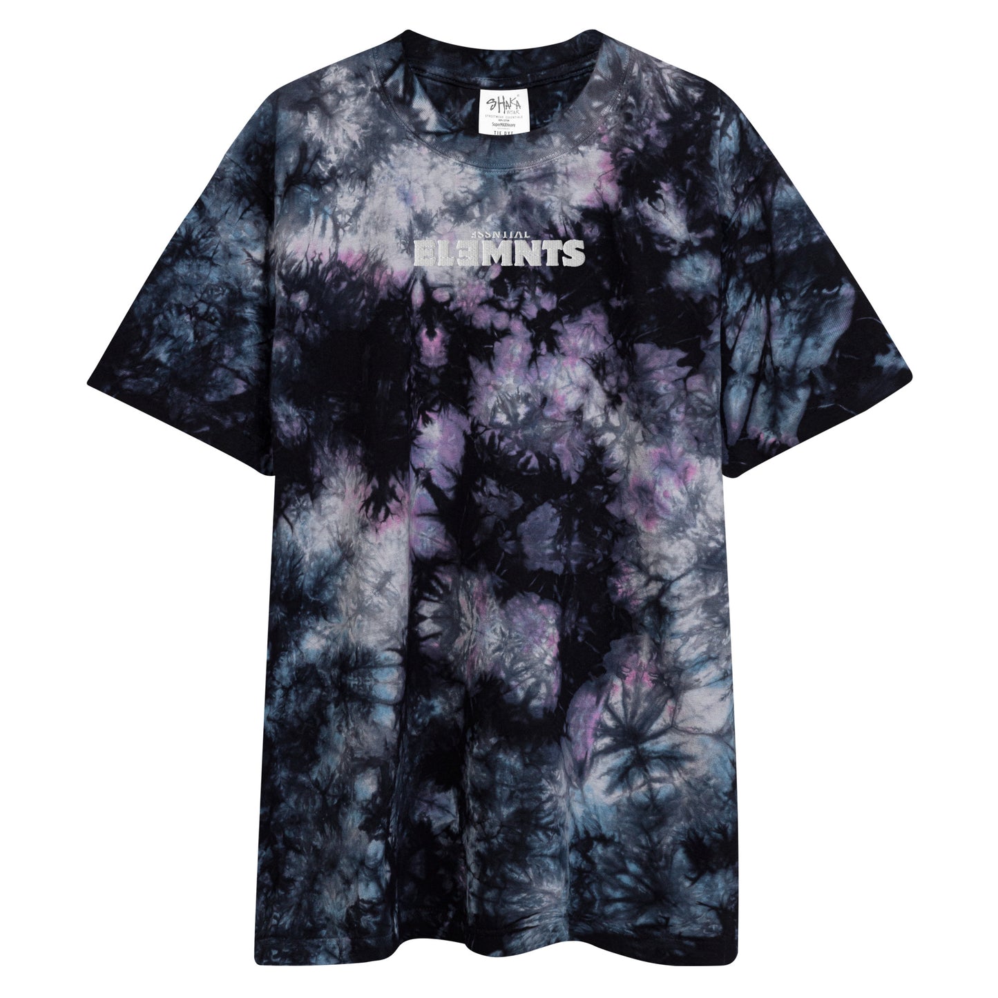 ƎSSNTIΛL ELƎMNTS Oversized Unisex Tie-Dye Tee