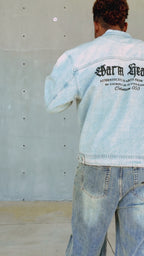 ESSNTIALS ELEMNTS WH 430G Vintage Wash Distressed Denim Jeans