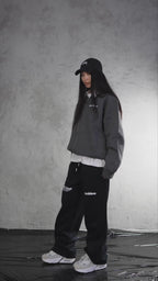 ESSNTIAL ELEMNTS WH 350G Zip-Up Fleeced Jacket