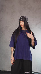 ESSNTIAL ELEMNTS WH 275G Mineral Wash Boxy Cotton Tee