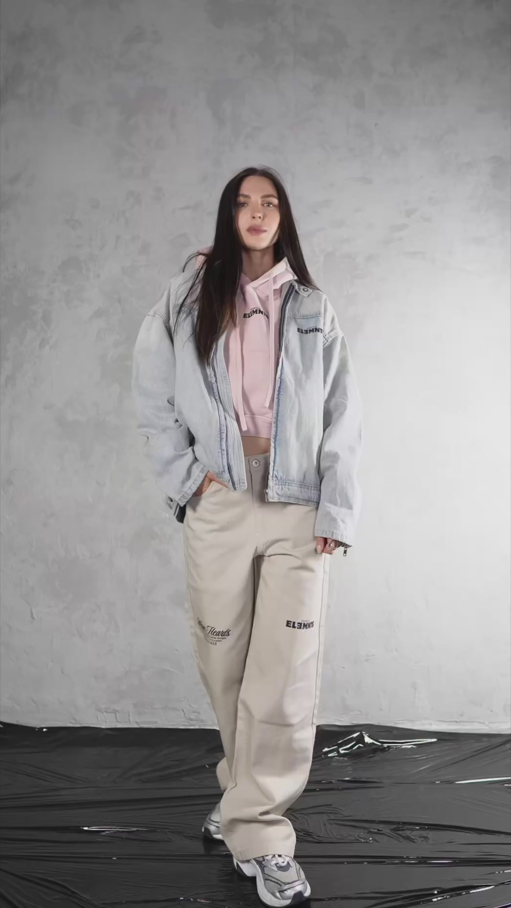 ESSNTIAL ELEMNTS WH 360G Heavyweight Cotton Straight-Leg Pants