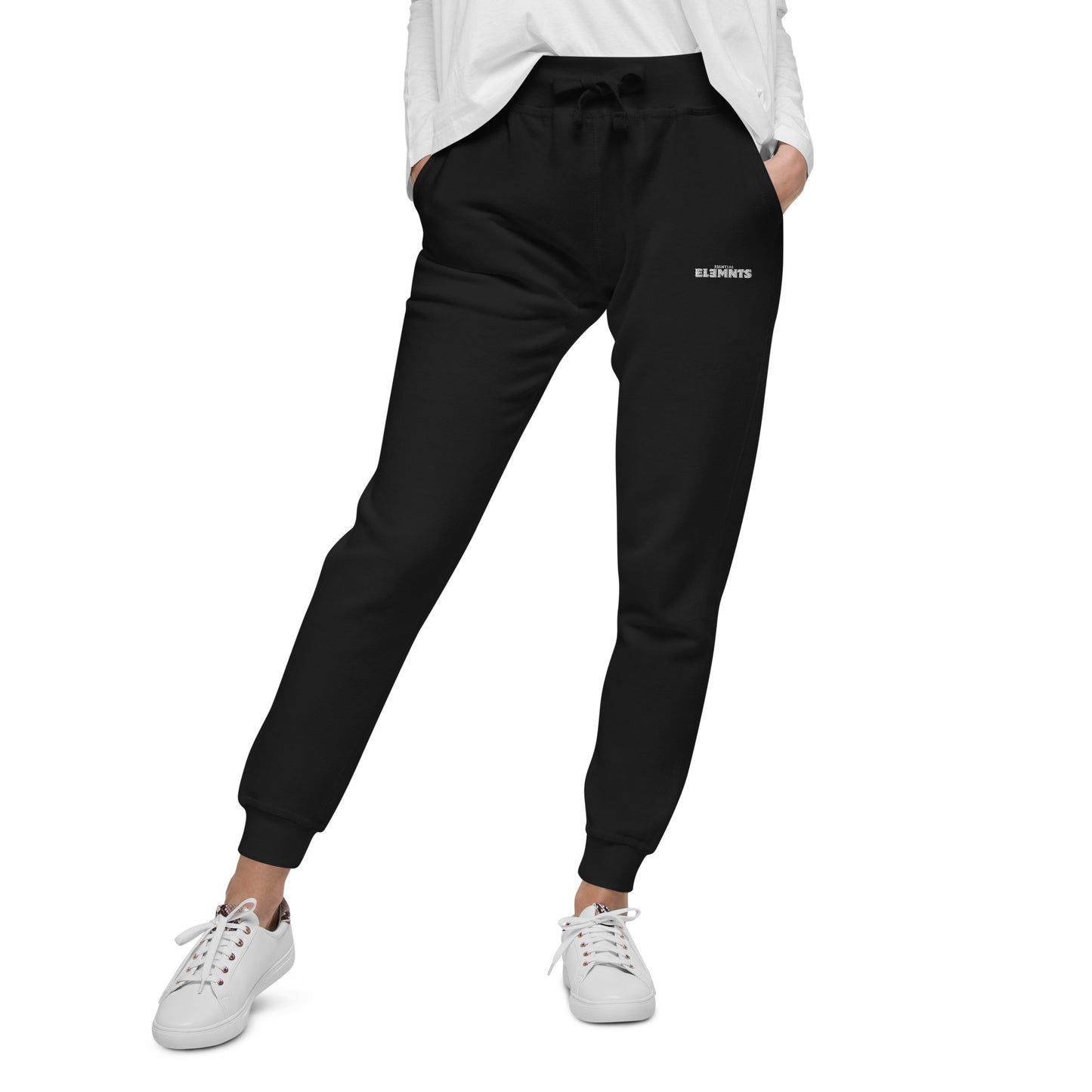 ƎSSNTIΛL ELƎMNTS Embroidered Unisex Fleece Sweatpants