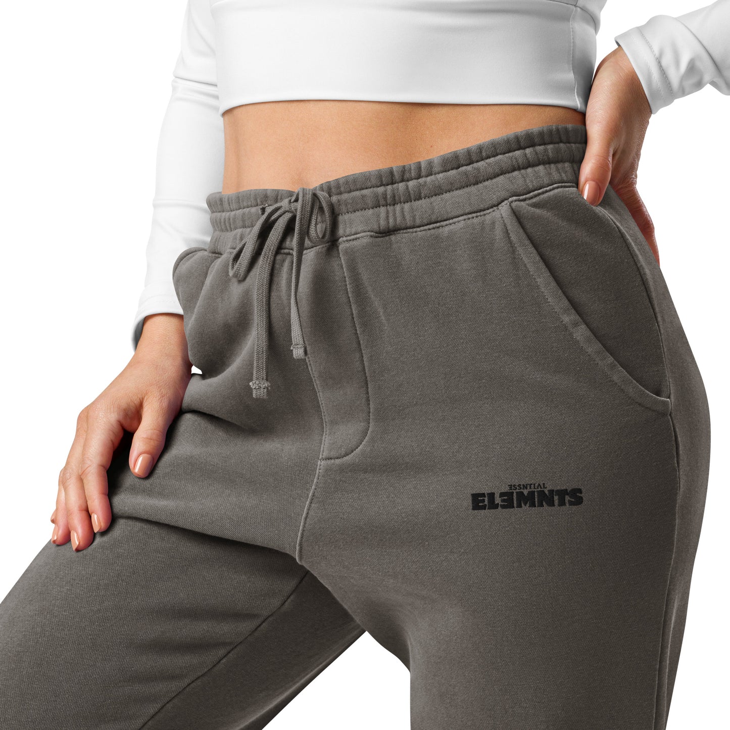 ƎSSNTIΛL ELƎMNTS Unisex Pigment-Dyed Sweatpants