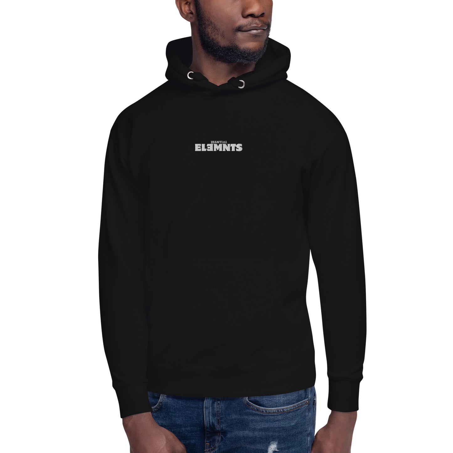 ƎSSNTIΛL ELƎMNTS Embroidered Unisex Seamless Fit Hoodie