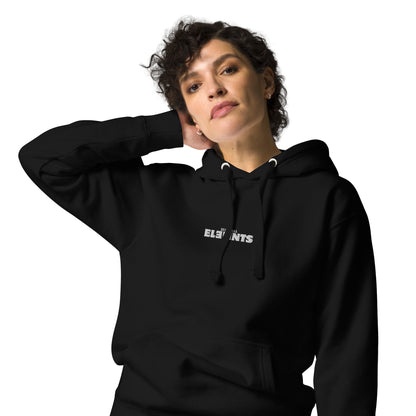 ƎSSNTIΛL ELƎMNTS Embroidered Unisex Seamless Fit Hoodie