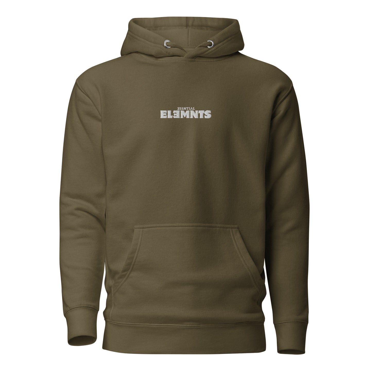 ƎSSNTIΛL ELƎMNTS Embroidered Unisex Seamless Fit Hoodie