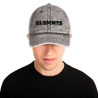 ƎSSNTIΛL ELƎMNTS Vintage Cotton Twill Cap