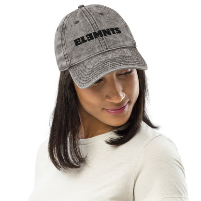 ƎSSNTIΛL ELƎMNTS Vintage Cotton Twill Cap