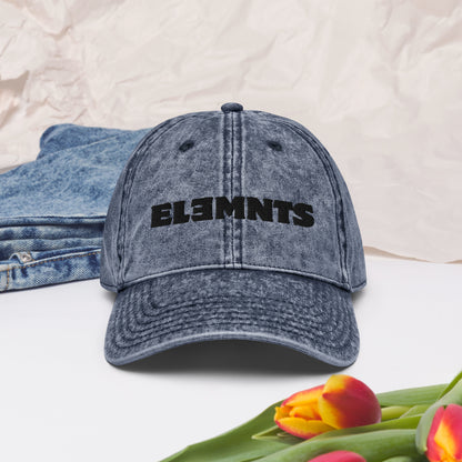 ƎSSNTIΛL ELƎMNTS Vintage Cotton Twill Cap