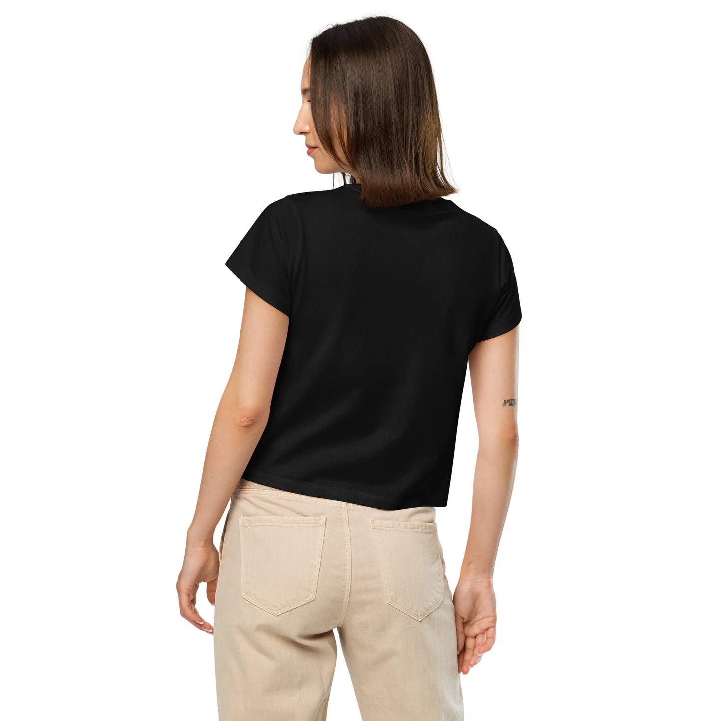 ƎSSNTIΛL ELƎMNTS Women’s Seamless High-Waisted Tee