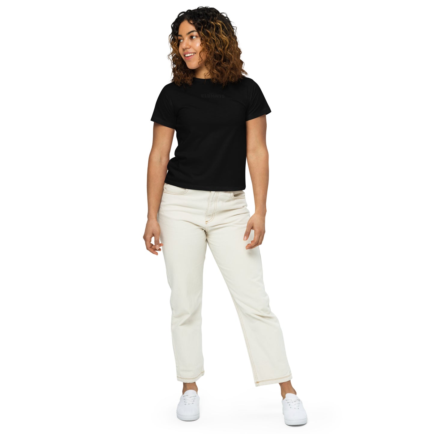 ƎSSNTIΛL ELƎMNTS Women’s Seamless High-Waisted Tee