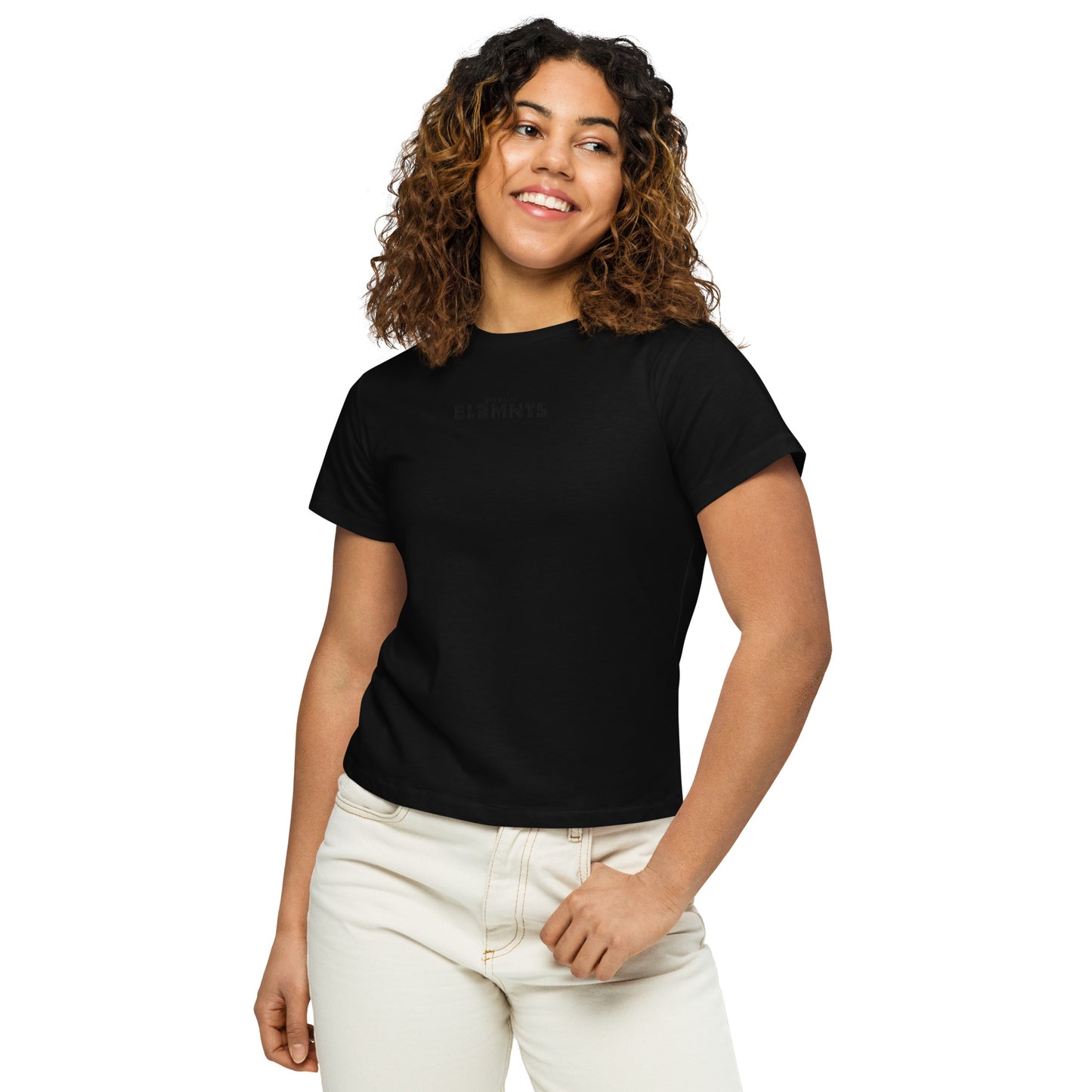 ƎSSNTIΛL ELƎMNTS Women’s Seamless High-Waisted Tee